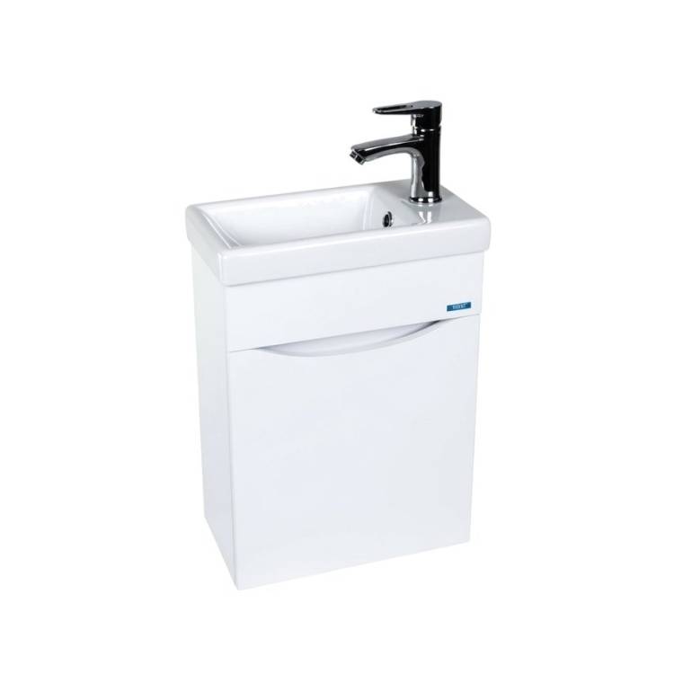 Тумба с раковиной Viant Рим VRIM40CO-T1STP 205x385x500 1 ств подвесная