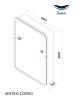 Зеркало-шкаф Sintesi Corso 60 SIN-SPEC-CORSO-60 с LED-подсветкой 600х800 фото 12