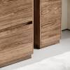 Тумба с раковиной Sancos Libra Floor 100 Дуб чарльстон, черный фото 5