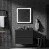 Мебель для ванной Am.Pm Gem BK90GN подвесная 70x75 см, черный матовый
