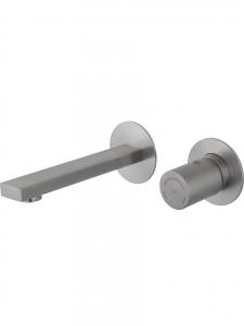 Смеситель для раковины Wonzon & Woghand WW-105-BS встраиваемый, никель