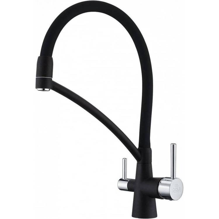 Смеситель для кухни Paulmark Siegen Si213111-401 с гибким изливом