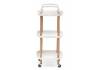 Стол сервировочный Woodville Case 15800 white 56x35x82 фото 6
