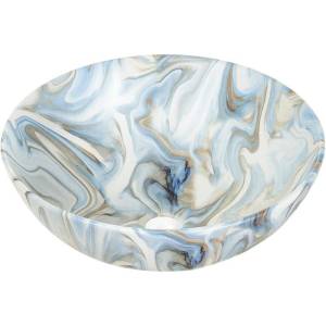 Раковина Weltwasser WW Elbach 10000004553 3003 M814 40 см, под мрамор, голубая