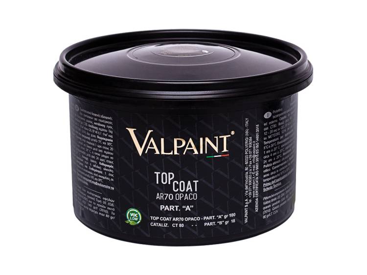 Защитный лак Valpaint Top Coat AR70 Opaco 1 кг