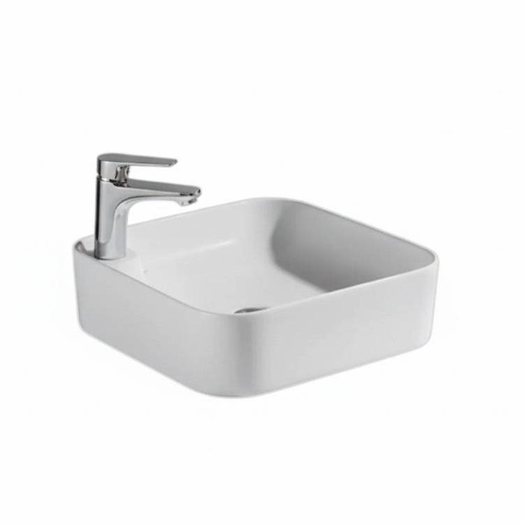 Раковина Bravat Source C22238W-1-ENG накладная, 43 см