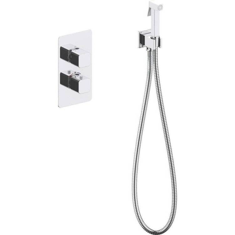 Гигиенический душ Timo Petruma 5089/00SM хром, со смесителем, с внутренней частью