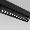 Трековый линейный светодиодный светильник Elektrostandard Slim Magnetic 85195/01 12W 2700-6500K Dim HL02 черный фото 4