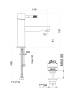 Смеситель для раковины Fiore Xenon 44NN5276 черный фото 2