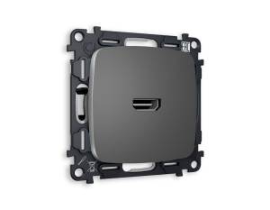 Комплект механизма розетки HDMI 2.0 Ambrella Volt Omega MO664010