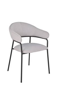 Стул Stool Group Leya DX-2548 MOHAIR-151 светло-серый