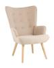 Кресло Stool Group Хью QH-8901KP 263-2 beige бежевый