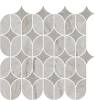Декор Kerama Marazzi Ифран KMD2HID004BR наборный серый светлый глянцевый обрезной 30x32.5 фото 6