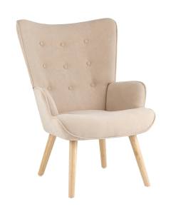 Кресло Stool Group Хью QH-8901KP 263-2 beige бежевый
