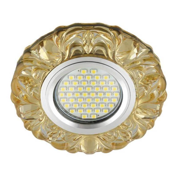 Встраиваемый светильник Fametto Luciole 136 Dls-L136 Gu5.3 Glassy/Yellow