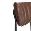 Кресло компьютерное Tetchair Slim 20199 темно-коричневый, искуственная кожа фото 8