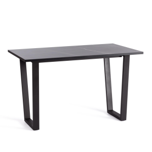 Стол Tetchair Costa 20625 мрамор чёрный/чёрный 80x75x120