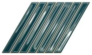 Керамическая плитка WOW Spike Bars 135024 B Peacock Blue Gloss 15x25.9