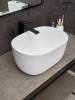 Раковина Gid Creativo N9302wg 51220 белый графит, 45x32x22 фото 5
