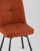 Набор из 2 стульев Stool Group Boun OS-2445Z-3 Lumos-44 DUAL X2 терракотовый, вращающийся фото 8