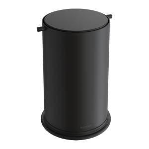 Мусорное ведро Boheme 10916-B с вращающейся крышкой, Black