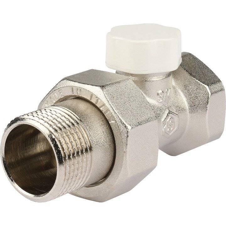 Клапан запорно-балансировочный Stout прямой 3/4