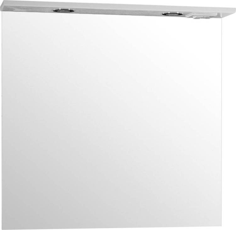 Зеркало ASB-Mebel Коста 80 ясень белый