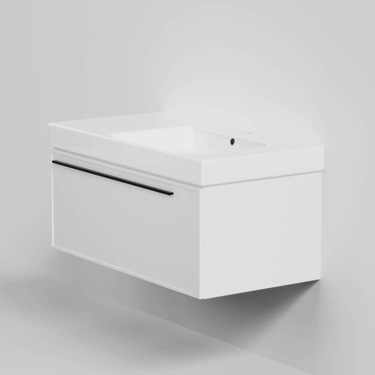 Тумба под раковину La Fenice Elba Bianco 90 белый матовый