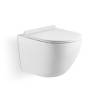 Унитаз подвесной Iberica Blanca Bilbao Mini IB.BLM.234.1B1 с крышкой-сиденьем микролифт