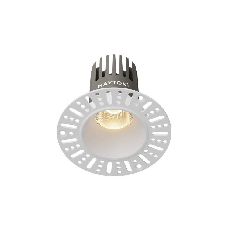 Встраиваемый точечный светодиодный светильник Technical Dip DL124-10W-3K-TRS-W