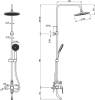 Душевая стойка IDDIS Male MALSB3Fi06 фото 2