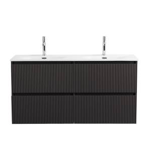 Тумба под раковину BelBagno UNO-1200-4C-SO-GSO подвесная, Темно-серый матовый, 120x45.5