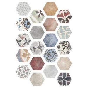 Керамогранит ITT Ceramic Marrakech Hexa 23.2x26.7