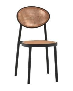 Стул Stool Group Junie PP-245 black черный, пластиковый
