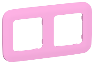 Рамка 2-постовая IEK Flite FI-M22-31-20-K99 пурпурный