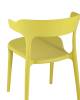 Набор из 4 стульев Stool Group Neo SL-7082 yellow 90208 X4 горчичный фото 5