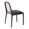 Стул Tetchair Freya 24410 черный, дерево вяз, ротанг, ткань лён фото 3
