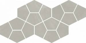 Мозаика Italon Continuum 620110000183 Silver Mosaico Prism 41.3x20.5