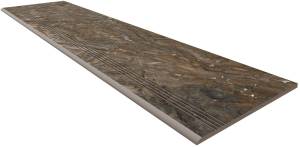 Ступень Estima Bernini 67329 Steptrade/BR04_NS/30x120x10 Dark Brown неполированная с насечками 30x120
