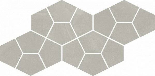 Мозаика Italon Continuum 620110000183 Silver Mosaico Prism 41.3x20.5