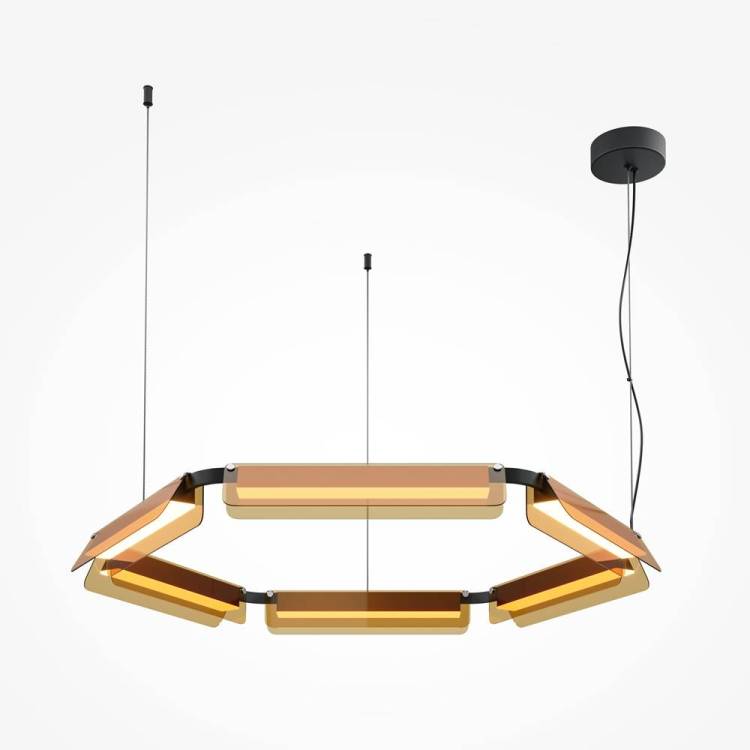Подвесной светильник Maytoni Flat MOD296PL-L60BC3K