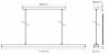 Подвесной светодиодный светильник Deko-Light Office Three 342147 фото 2