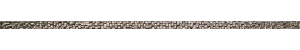Бордюр Impronta Couture BACCHETTA DAMIER PLATINO 2x75