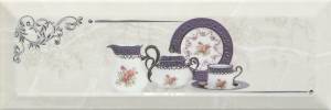Декор Monopole Petra Pranzo Silver C 10x30