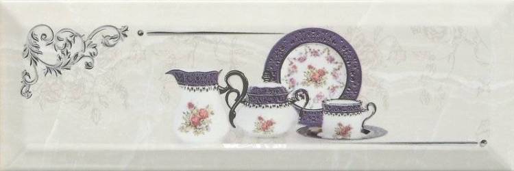 Декор Monopole Petra Pranzo Silver C 10x30