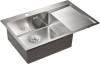 Комплект Paulmark Atlan PM217851-BSL L, брашированная нерж. сталь + Смеситель Paulmark Essen Es213001-NI для кухонной мойки, никель фото 3