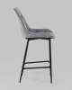 Набор из 2 полубарных стульев Stool Group Флекс AV 405-V12-08 (PP) X2 велютто серый, велюр фото 4