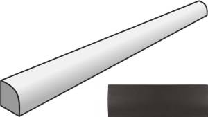 Бордюр Equipe Vibe 28885 Jolly Almost Black Matt 1.2x20