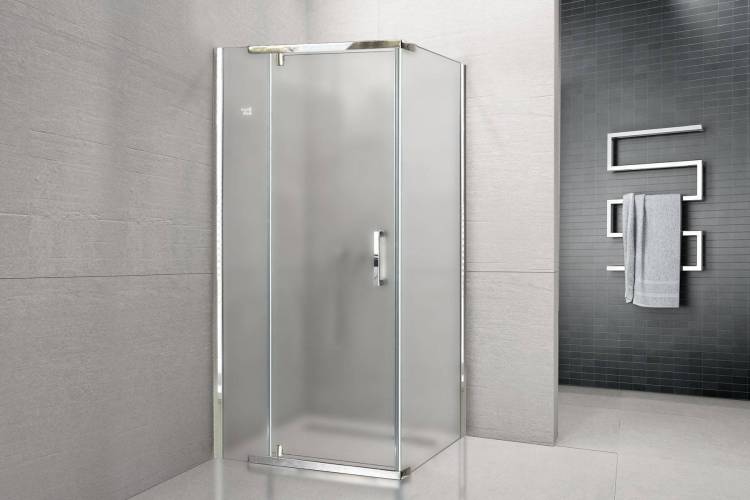 Душевой уголок Royal Bath RB HPVD-C-CH профиль хром, стекло матовое, 80x90x200