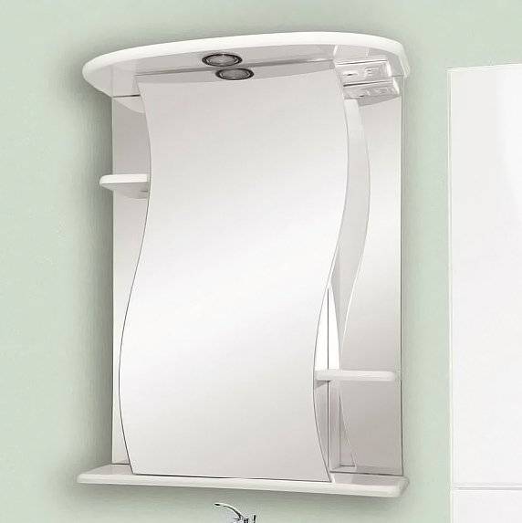 Зеркало-шкаф Misty Лиана 55 L, с подсветкой